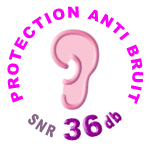 Protection anti bruit SNR 36db