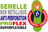 semelle non metallique