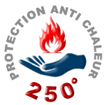 Protection anti chaleur 250°